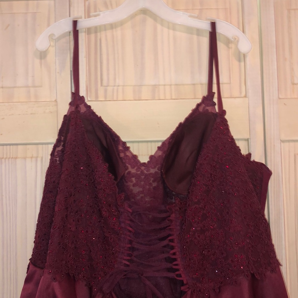 Plus Size Prom Dress - Picture 5 of 8